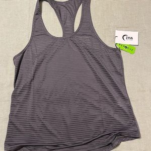 Zyia Active Grey Sheer Tank Size XL